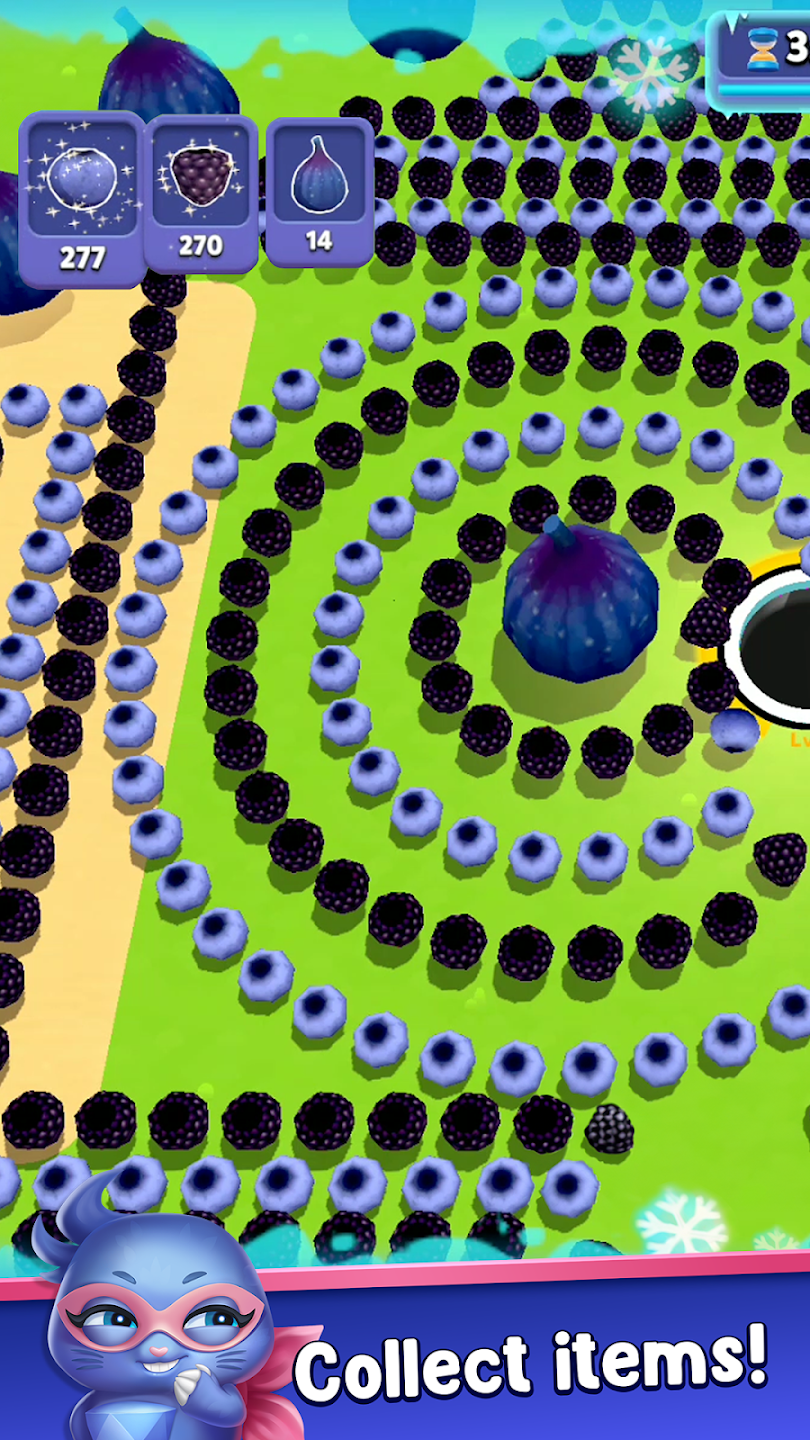 Screenshot of All in Hole game level 1 gameplay